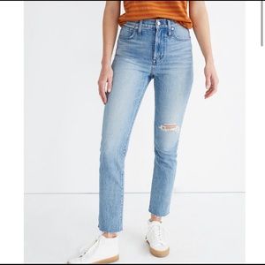 Madewell The Perfect Vintage Jean in Rosabelle Wash: Comfort Stretch Edition